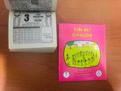 3 Ağustos 1997 orijinal Türkiye gazetesi takvim yaprağı (Cin Ali kitabı hediyeli:)
