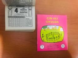 4 Ağustos 1997 orijinal Türkiye gazetesi takvim yaprağı (Cin Ali kitabı hediyeli:)