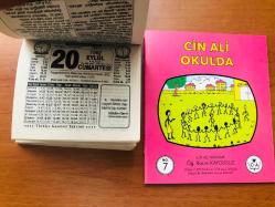 20 Eylül 1997 orijinal Türkiye gazetesi takvim yaprağı (Cin Ali kitabı hediyeli:)