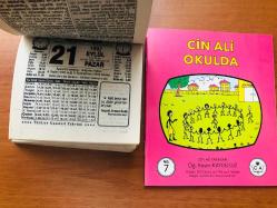 21 Eylül 1997 orijinal Türkiye gazetesi takvim yaprağı (Cin Ali kitabı hediyeli:)