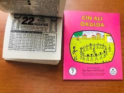 22 Eylül 1997 orijinal Türkiye gazetesi takvim yaprağı (Cin Ali kitabı hediyeli:)
