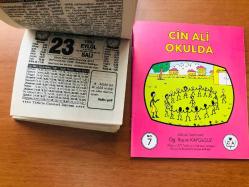 23 Eylül 1997 orijinal Türkiye gazetesi takvim yaprağı (Cin Ali kitabı hediyeli:)