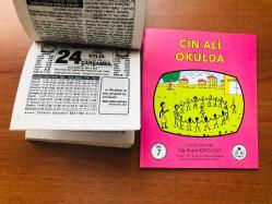 24 Eylül 1997 orijinal Türkiye gazetesi takvim yaprağı (Cin Ali kitabı hediyeli:)