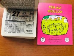 27 Eylül 1997 orijinal Türkiye gazetesi takvim yaprağı (Cin Ali kitabı hediyeli:)