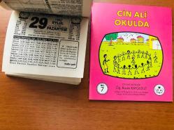29 Eylül 1997 orijinal Türkiye gazetesi takvim yaprağı (Cin Ali kitabı hediyeli:)