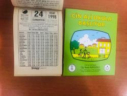 24 Ocak 1998 hediyelik orijinal Saray takvim yaprağı (Cin Ali kitabı hediyeli:)