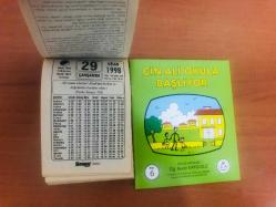 29 Nisan 1998 hediyelik orijinal Saray takvim yaprağı (Cin Ali kitabı hediyeli:)