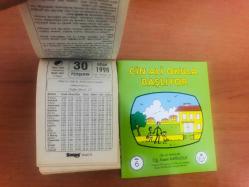 30 Nisan 1998 hediyelik orijinal Saray takvim yaprağı (Cin Ali kitabı hediyeli:)
