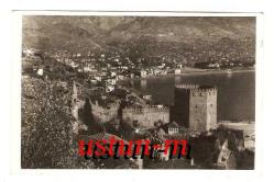 ALANYA KALESİ GÜZEL GÖRÜNÜM ESKİ FOTOKART...