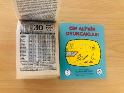 30 Mart 1999 hediyelik orijinal Fazilet takvim yaprağı (Cin Ali kitabı hediyeli:)