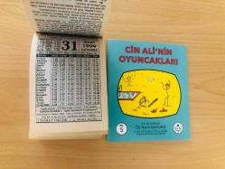 31 Mart 1999 hediyelik orijinal Fazilet takvim yaprağı (Cin Ali kitabı hediyeli:)