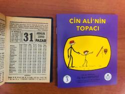 31 Aralık 1989 hediyelik orijinal Fazilet takvim yaprağı (Cin Ali kitabı hediyeli:)