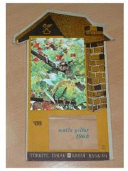 LOT.8 » TÜRKİYE EMLAK KREDİ BANKASI 1968 SENESİ TAKVİMİ...