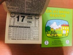 17 Kasım 2000 hediyelik orijinal Türkiye gazetesi takvim yaprağı (Cin Ali kitabı hediyeli:)