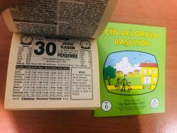 30 Kasım 2000 hediyelik orijinal Türkiye gazetesi takvim yaprağı (Cin Ali kitabı hediyeli:)