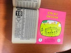 18 Şubat 2001 hediyelik orijinal Hakikat takvim yaprağı (Cin Ali kitabı hediyeli:)