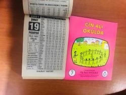 19 Şubat 2001 hediyelik orijinal Hakikat takvim yaprağı (Cin Ali kitabı hediyeli:)