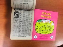 21 Şubat 2001 hediyelik orijinal Hakikat takvim yaprağı (Cin Ali kitabı hediyeli:)