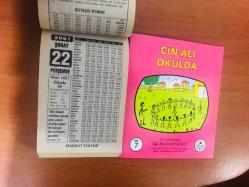 22 Şubat 2001 hediyelik orijinal Hakikat takvim yaprağı (Cin Ali kitabı hediyeli:)