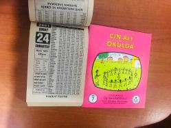 24 Şubat 2001 hediyelik orijinal Hakikat takvim yaprağı (Cin Ali kitabı hediyeli:)