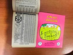 25 Şubat 2001 hediyelik orijinal Hakikat takvim yaprağı (Cin Ali kitabı hediyeli:)