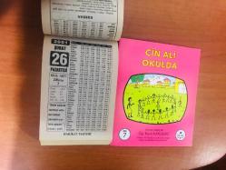 26 Şubat 2001 hediyelik orijinal Hakikat takvim yaprağı (Cin Ali kitabı hediyeli:)