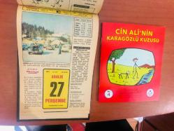 27 Aralık 1979 hediyelik orijinal Hürriyet takvim yaprağı (Cin Ali kitabı hediyeli:)