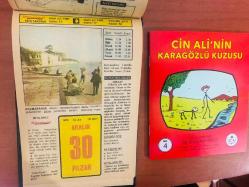 30 Aralık 1979 hediyelik orijinal Hürriyet takvim yaprağı (Cin Ali kitabı hediyeli:)
