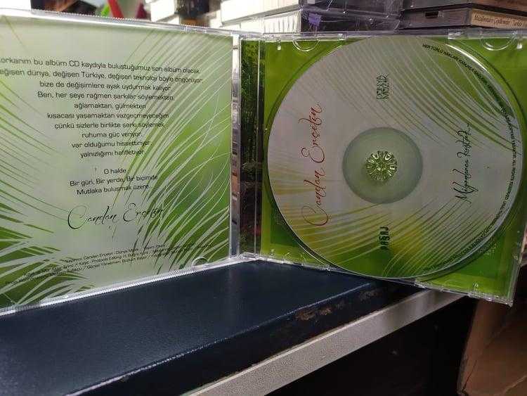 CANDAN ERÇETİN MİLYONLARCA KUŞTUK CD Efemera kitantik  