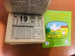 19 Şubat 2002 hediyelik orijinal Türkiye gazetesi takvim yaprağı (Cin Ali kitabı hediyeli:)