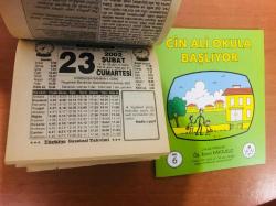 23 Şubat 2002 hediyelik orijinal Türkiye gazetesi takvim yaprağı (Cin Ali kitabı hediyeli:)