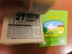 27 Şubat 2002 hediyelik orijinal Türkiye gazetesi takvim yaprağı (Cin Ali kitabı hediyeli:)