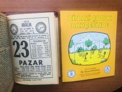 23 Aralık 1973 hediyelik orijinal Sönmez takvim yaprağı (Cin Ali kitabı hediyeli:)