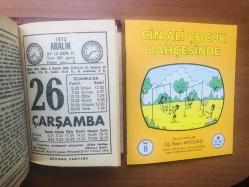 26 Aralık 1973 hediyelik orijinal Sönmez takvim yaprağı (Cin Ali kitabı hediyeli:)