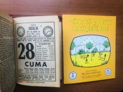 28 Aralık 1973 hediyelik orijinal Sönmez takvim yaprağı (Cin Ali kitabı hediyeli:)