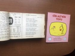 31 Ocak 1960 hediyelik orijinal Ajans Türk takvim yaprağı (Cin Ali kitabı hediyeli:)