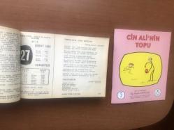 27 Şubat 1960 hediyelik orijinal Ajans Türk takvim yaprağı (Cin Ali kitabı hediyeli:)