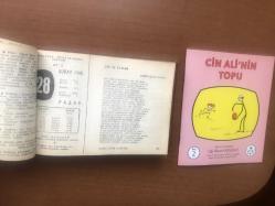 28 Şubat 1960 hediyelik orijinal Ajans Türk takvim yaprağı (Cin Ali kitabı hediyeli:)