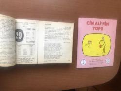 29 Şubat 1960 hediyelik orijinal Ajans Türk takvim yaprağı (Cin Ali kitabı hediyeli:)