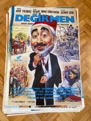 Efemera - Değirmen Film Afişi | Şener Şen, Serap Aksoy, Ali Erkazan | Eser: Reşat Nuri Güntekin Yönetmen: Atıf Yılmaz 1986 ( Özel ruloda gönderim ) - kitantik - kitaLog