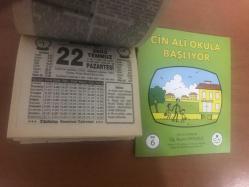 22 Temmuz 2002 hediyelik orijinal Türkiye gazetesi takvim yaprağı (Cin Ali kitabı hediyeli:)