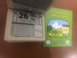 26 Temmuz 2002 hediyelik orijinal Türkiye gazetesi takvim yaprağı (Cin Ali kitabı hediyeli:)