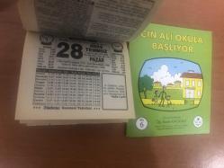 28 Temmuz 2002 hediyelik orijinal Türkiye gazetesi takvim yaprağı (Cin Ali kitabı hediyeli:)
