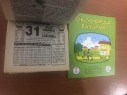 31 Temmuz 2002 hediyelik orijinal Türkiye gazetesi takvim yaprağı (Cin Ali kitabı hediyeli:)