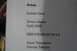 DEBUT (İMZALI)