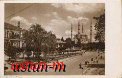 EDİRNE'DEN DEĞİŞİK BİR ESKİ FOTOKART...