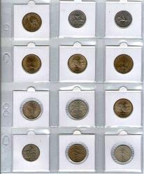 TEKSÖZ,MC12,MADENİ PARA SAYFASI, KAPAMA SAYFASI, 10 ADET