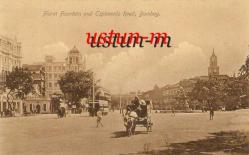 HİNDİSTAN BOMBAY ESKİ ORİJİNAL KARTPOSTAL 3...