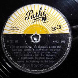 12A-0107 - EROL BÜYÜKBURÇ - 1968 Altın Besteleri Kırık Kalp - 1968 Türkiye Baskı LP Plak