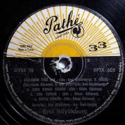 12A-0107 - EROL BÜYÜKBURÇ - 1968 Altın Besteleri Kırık Kalp - 1968 Türkiye Baskı LP Plak